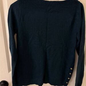 Ann Taylor teal blue Knit Sweater